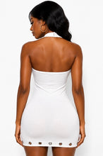 Load image into Gallery viewer, Studded Dress- White